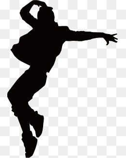 Hip Hop Dance Png Black And White - Hip Hop Silhouette Figures, Transparent background PNG HD thumbnail