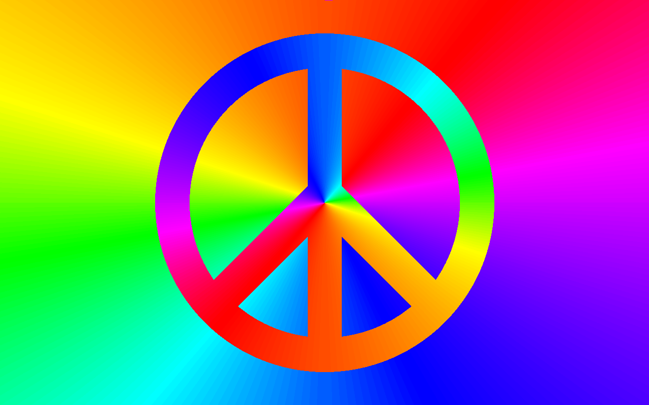 Psychedelic Peace Hippie 60S 