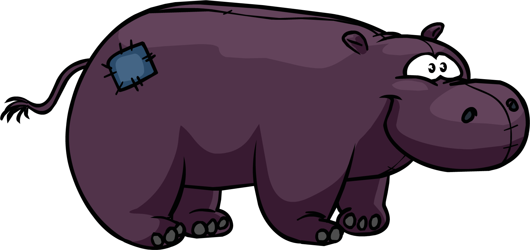 Hippopotamus.png - Hippopotamus, Transparent background PNG HD thumbnail