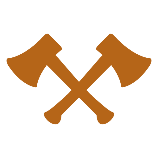 Hipster Cross Axe Icon - Axe, Transparent background PNG HD thumbnail