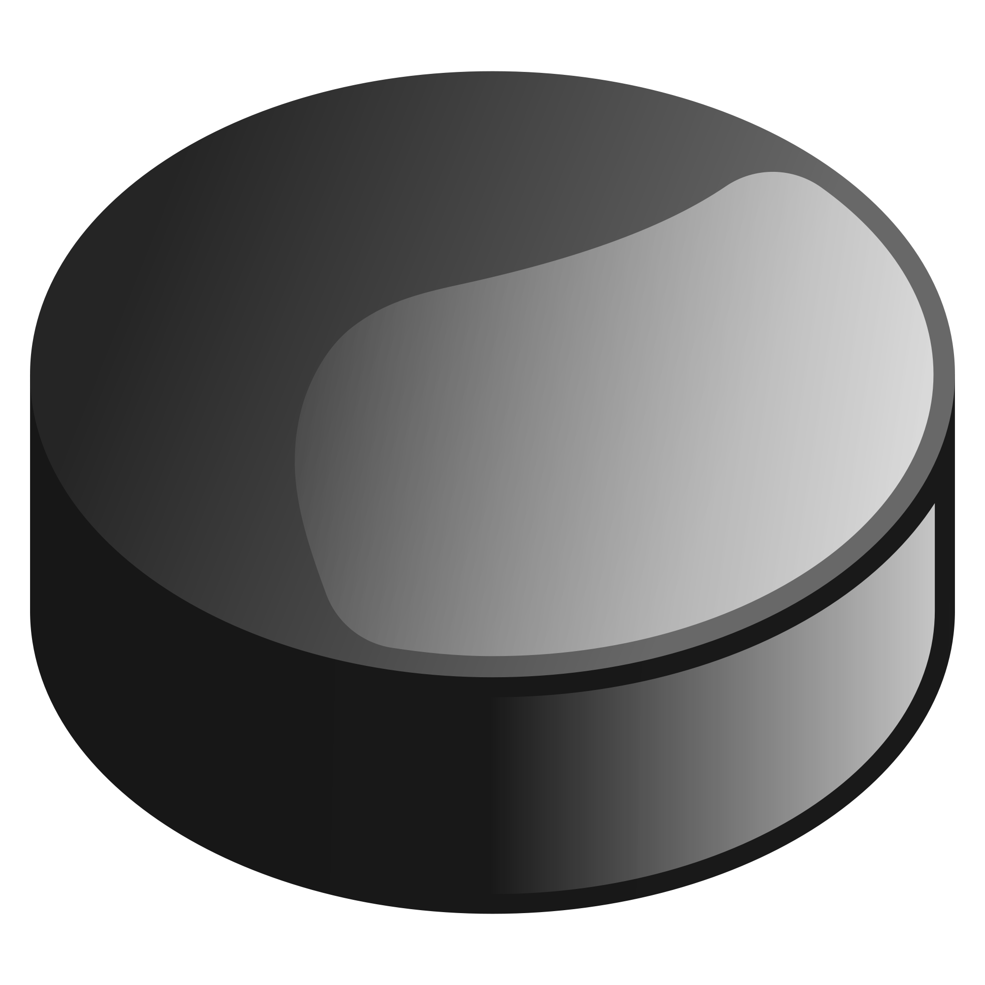 Hockey Puck PNG Black And White - Open Plus