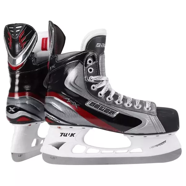 While A Figure Skate Boot Is Made Of Cloth With Not Much Reinforcement. The Figure Skates Do Not Have To Protect From Impacts, So Removing All This Extra Hdpng.com  - Hockey Skates, Transparent background PNG HD thumbnail