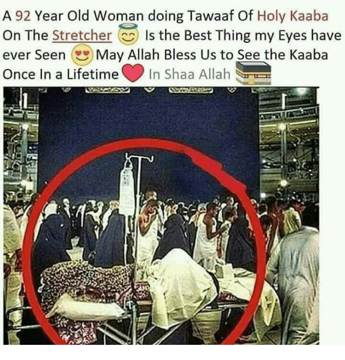 Memes, Old Woman, And Lifetime: A 92 Year Old Woman Doing Tawaaf Of - Holy Kaaba, Transparent background PNG HD thumbnail