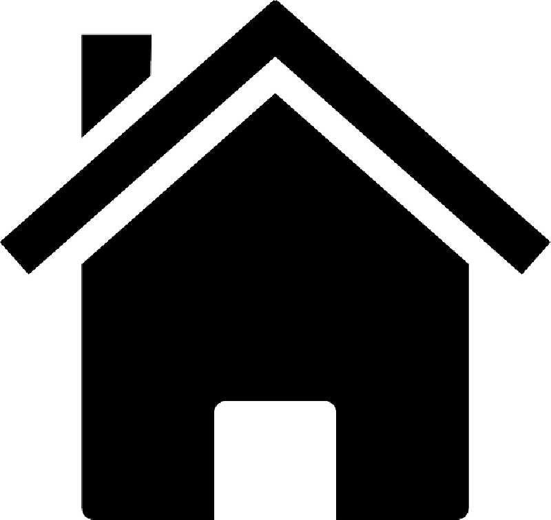 Home, House, Silhouette, Icon, Building Public Domain Pictures Image #193 - Home, Transparent background PNG HD thumbnail