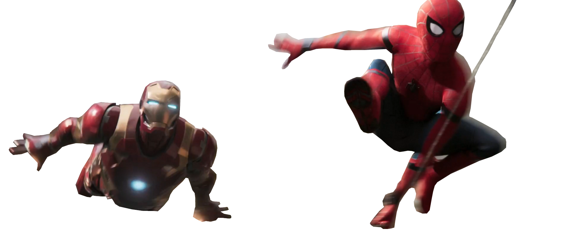 Spider Man And Iron Man   Transparent By Asthonx1   Iron Spiderman Png - Homecoming, Transparent background PNG HD thumbnail