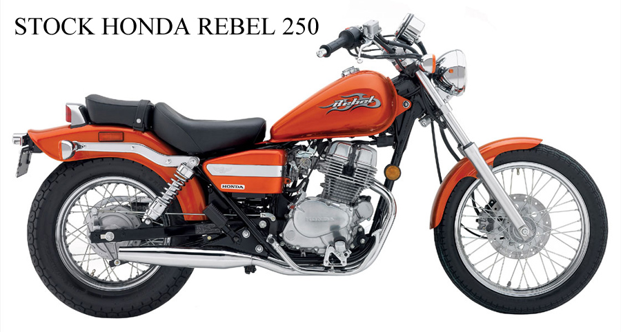 Honda Rebel 250 and Rebel 500