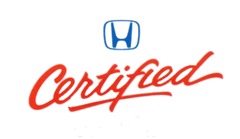 Honda Certified Show vehicle 