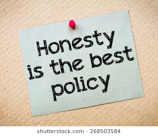 Honesty Is The Best Policy Message. Recycled Paper Note Pinned On Cork Board. Concept - Honesty Is The Best Policy Banner, Transparent background PNG HD thumbnail