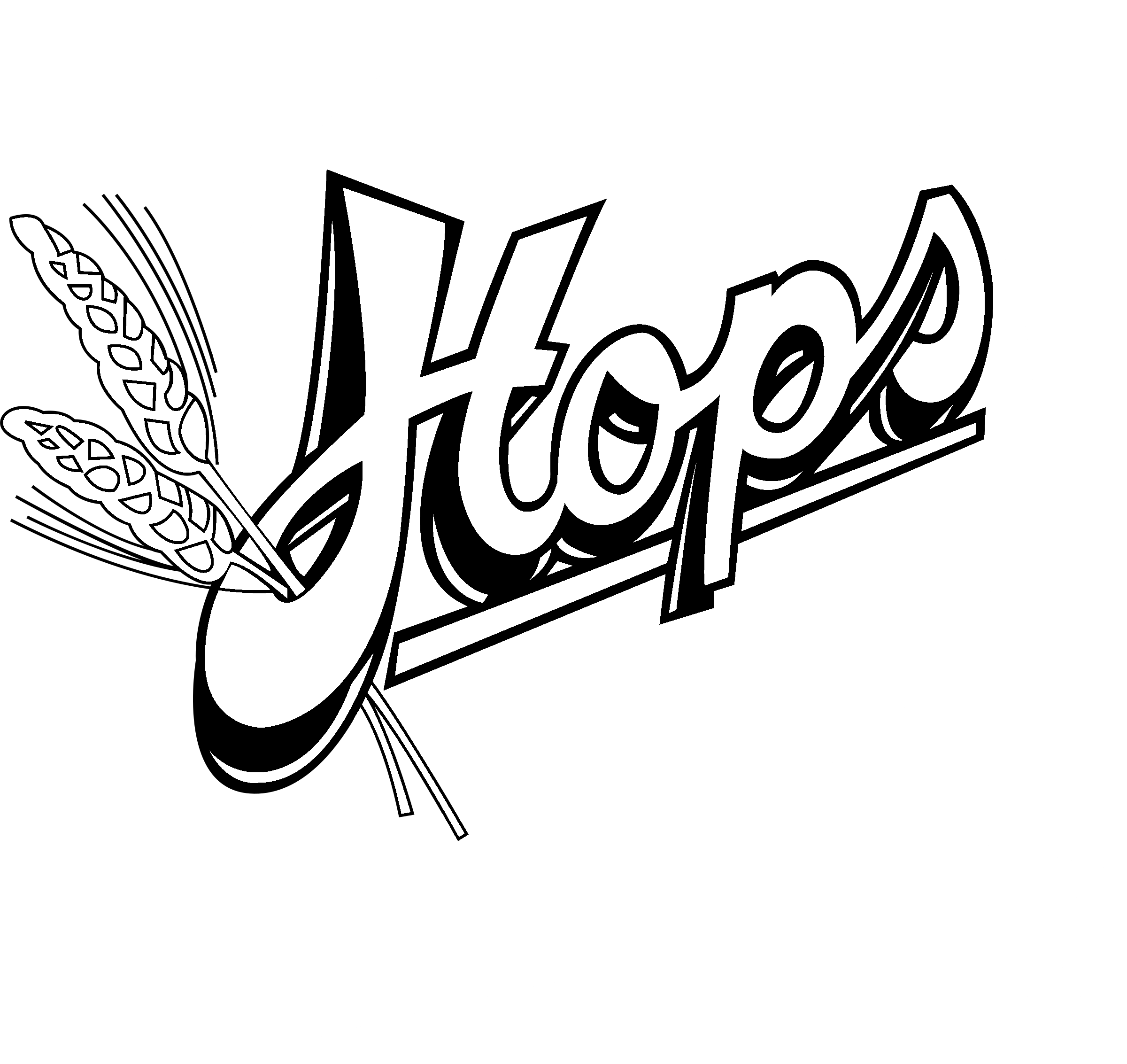 white hops icon
