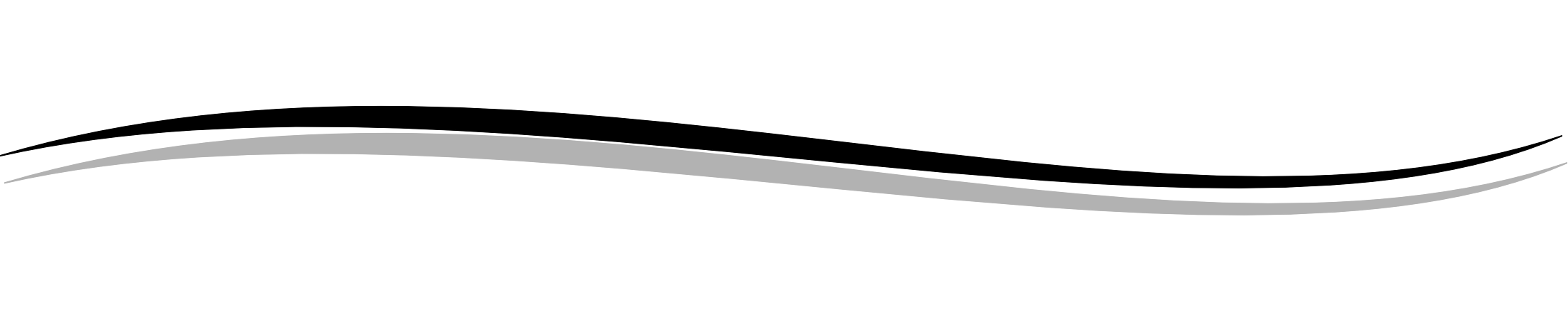 Horizontal Line Clipart - Decorative Line Black, Transparent background PNG HD thumbnail