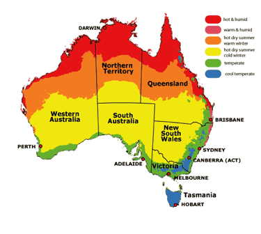 Australia Weather Map - Hot And Humid, Transparent background PNG HD thumbnail