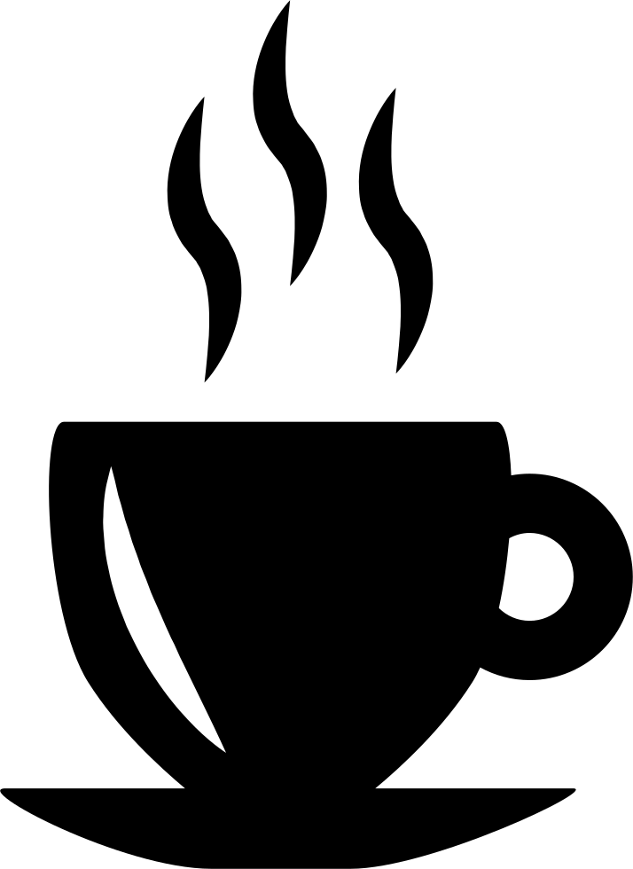 Cup With Hot Tea Comments - Hot Tea Black And White, Transparent background PNG HD thumbnail