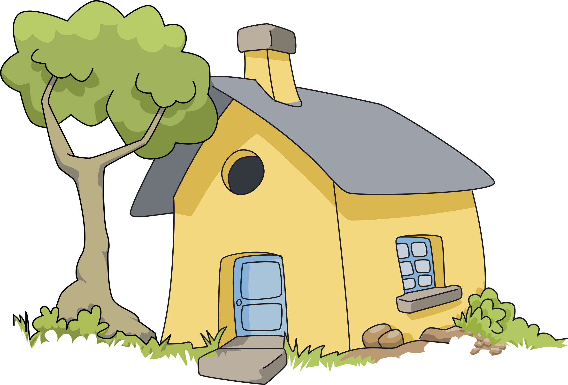 Big Image (Png) - House Clipart, Transparent background PNG HD thumbnail