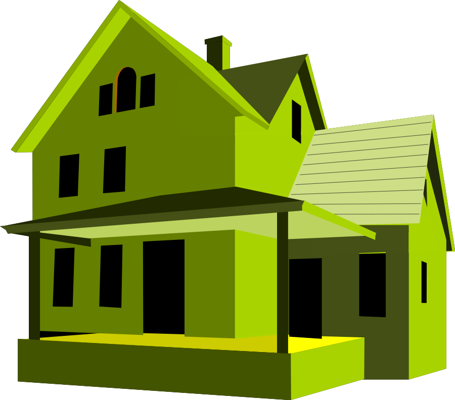 Residence 20Clipart - House Clipart, Transparent background PNG HD thumbnail