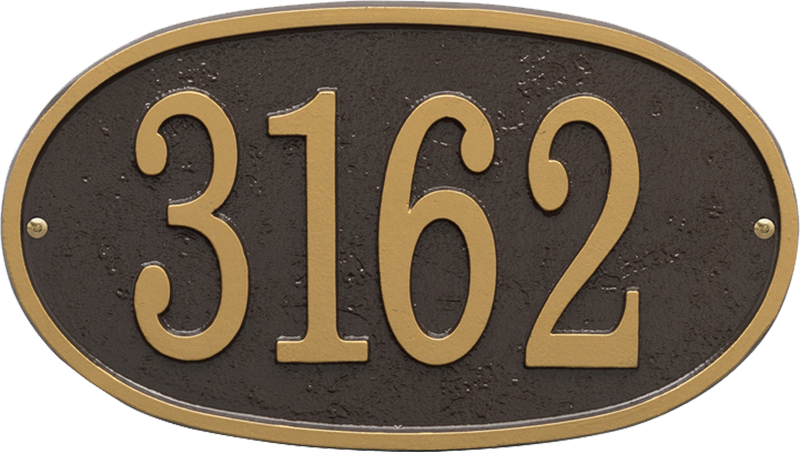 House Numbers Png - Fast And Easy Oval House Number Plaque, Transparent background PNG HD thumbnail
