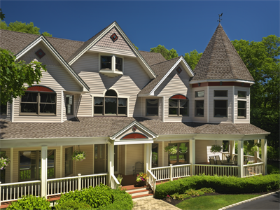 Gaf Timberline Hd Mission Brown House - House Painter, Transparent background PNG HD thumbnail
