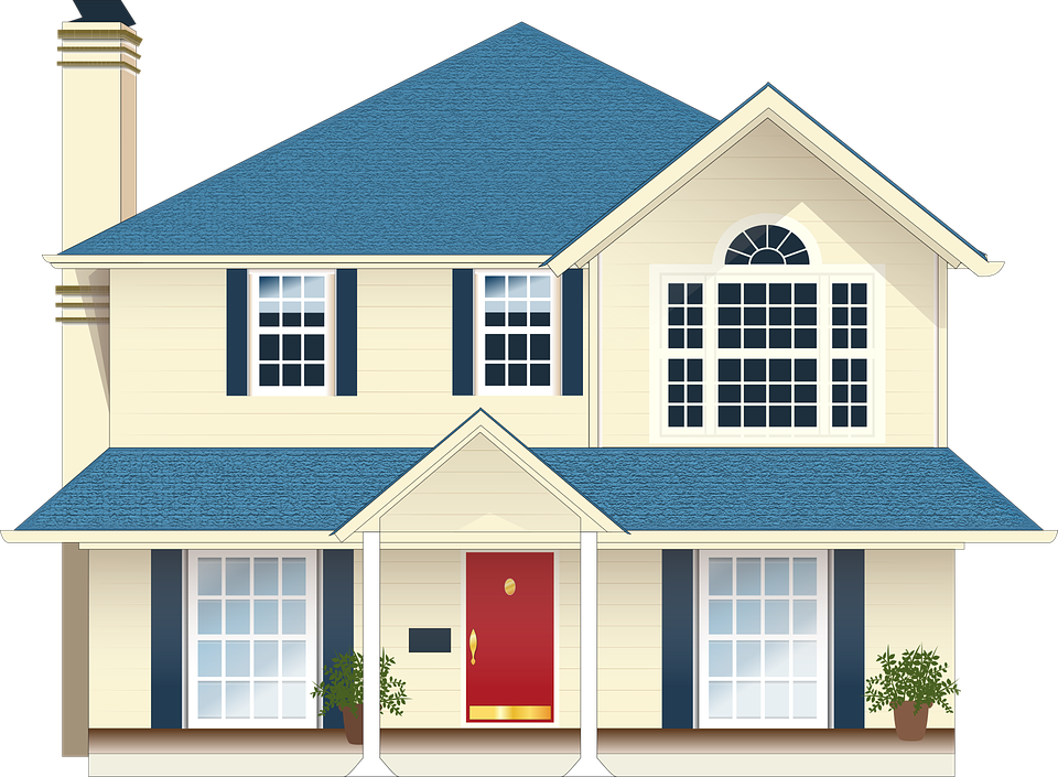 House Residence Blue - Home, Transparent background PNG HD thumbnail