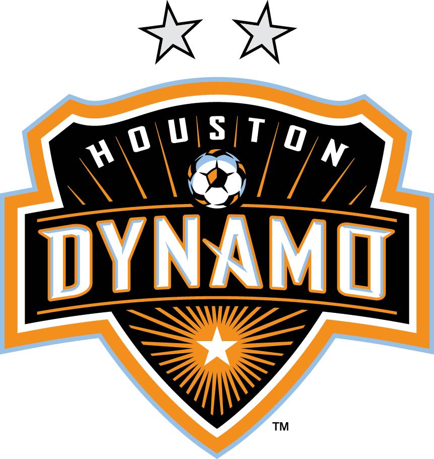 Houston Dynamo Logo (Two Silver Stars).png - Houston Dynamo, Transparent background PNG HD thumbnail