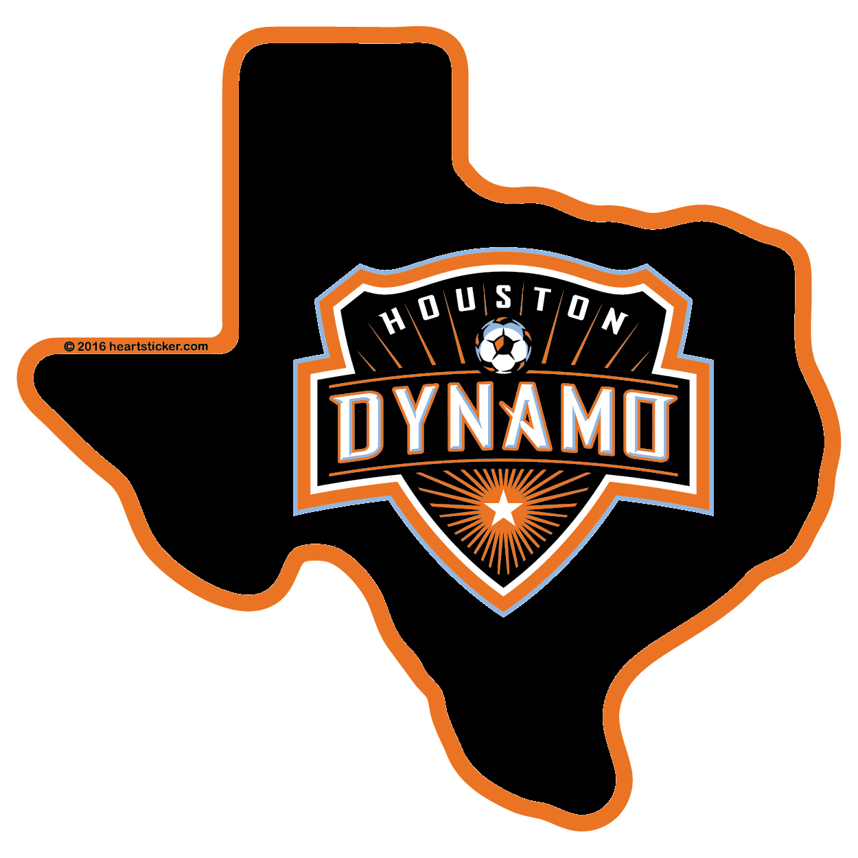 Mls Houston Dynamo Sticker - Houston Dynamo, Transparent background PNG HD thumbnail