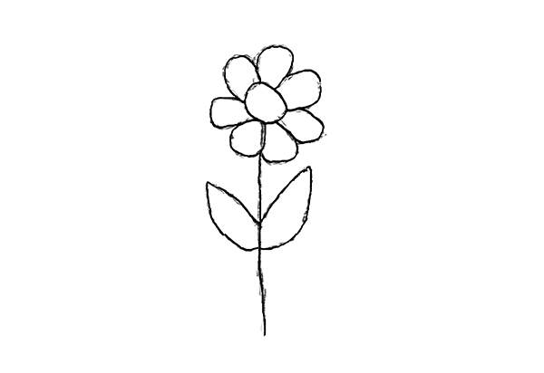 Iwanttodraw 1 5 Draw Flower - How To Draw, Transparent background PNG HD thumbnail
