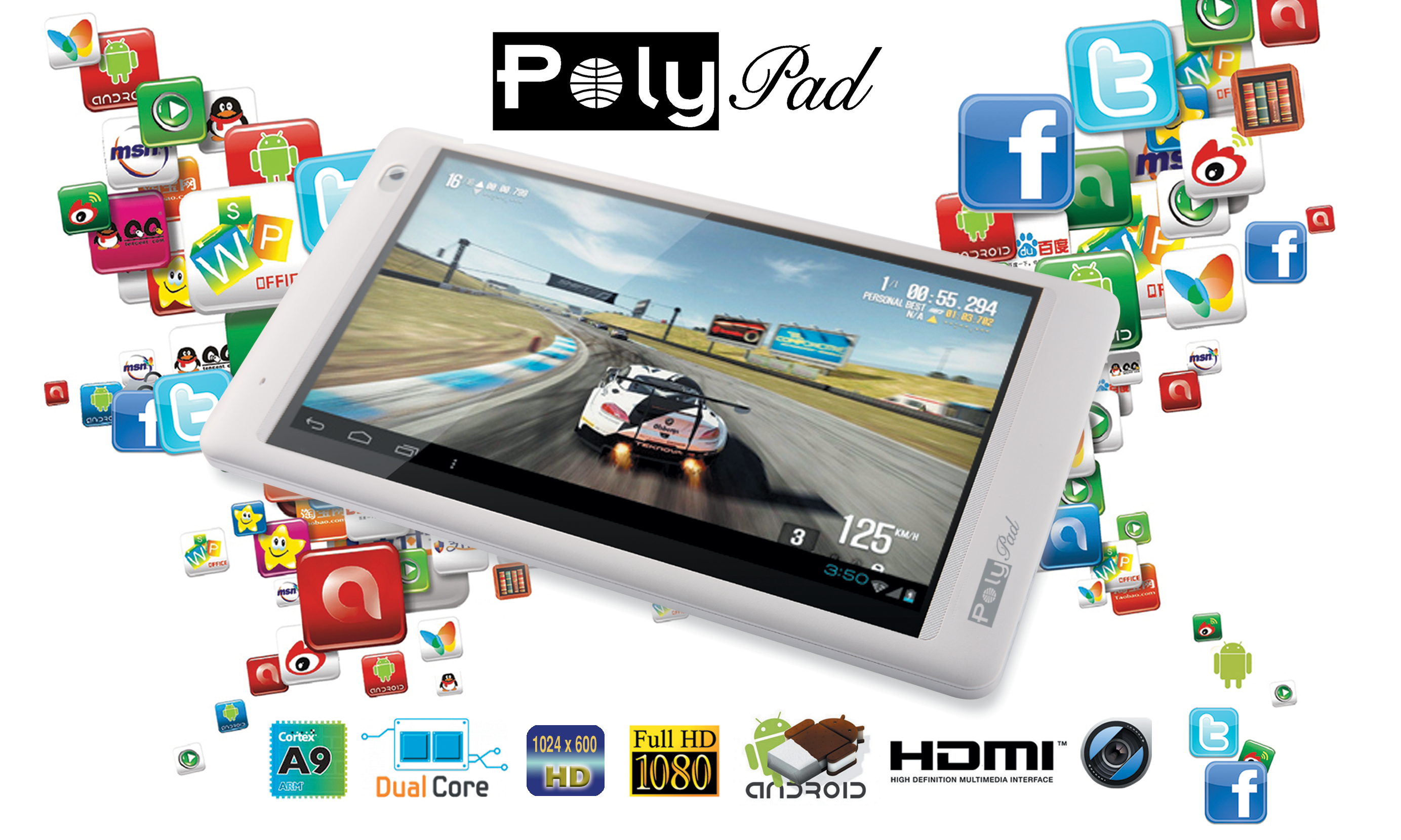 Polypad 7200Hd Tabletlerin Ferrarisiu2026 - How To Insert, Transparent background PNG HD thumbnail