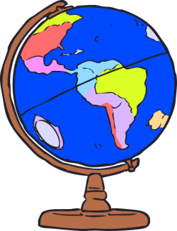 Geography Globe Clipart - Hsie, Transparent background PNG HD thumbnail