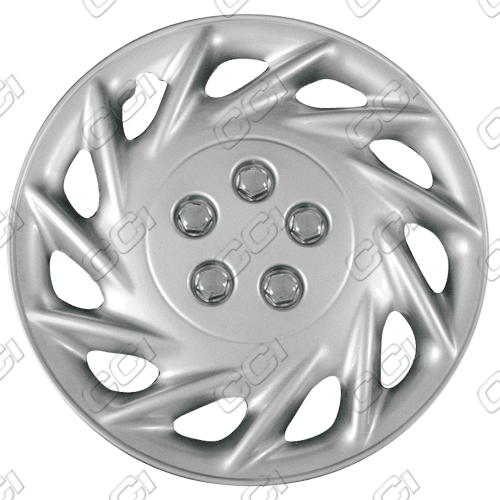 Wheel With Hubcap Installed
