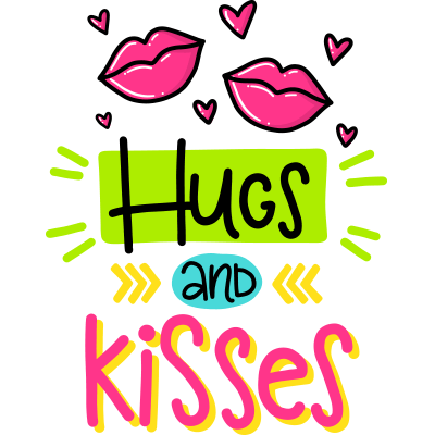 Hugs And Kisses - Hug And Kiss, Transparent background PNG HD thumbnail