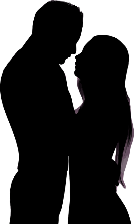 Couple, Female, Hug, Love, Male, Man, Romance - Hug Black And White, Transparent background PNG HD thumbnail