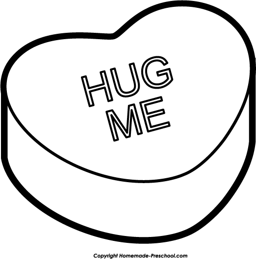 Heart Black And White Heart Clipart Black And White Hearts Heart 4   Hug Png Black - Hugs Black And White, Transparent background PNG HD thumbnail