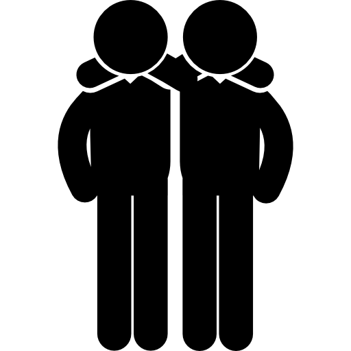 Png Svg Hdpng.com  - Hugs Black And White, Transparent background PNG HD thumbnail