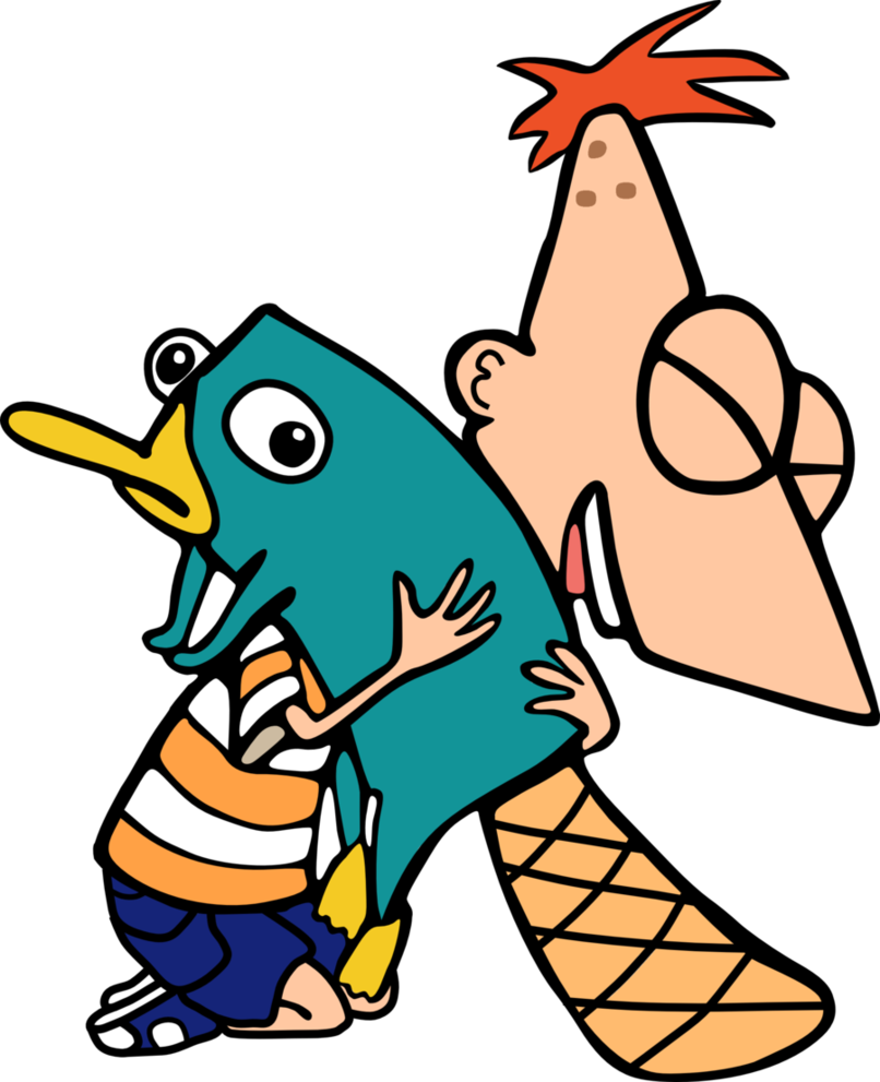Phineas Hugs Perry Hd By Jaycasey D5D01Lp.png - Hugs, Transparent background PNG HD thumbnail