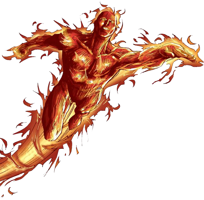 Human Torch PNG Free Download