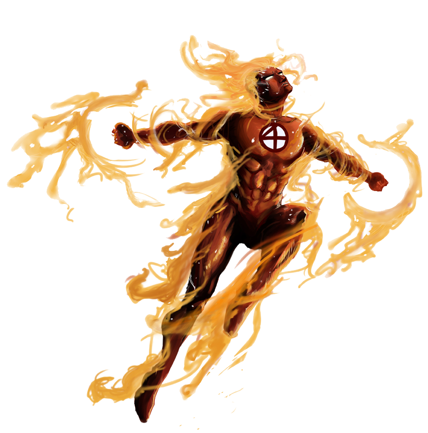 Human Torch PNG Photos, Humantorch HD PNG - Free PNG