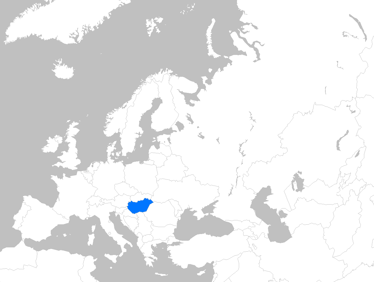 File:europe Map Hungary.png - Hungary, Transparent background PNG HD thumbnail