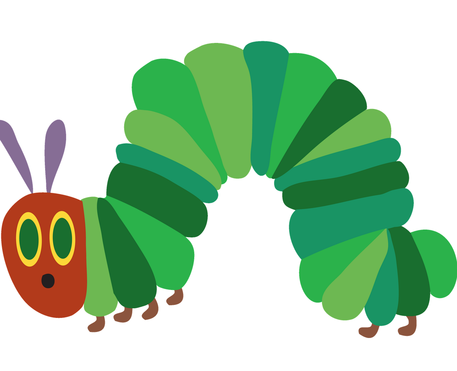 The Very Hungry Caterpillar At The Kay Meek Centre West Vancouver /u003E   Very Hungry - Hungry Caterpillar, Transparent background PNG HD thumbnail