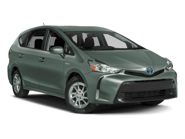 New Toyota Prius V Four - Hybrid Car, Transparent background PNG HD thumbnail