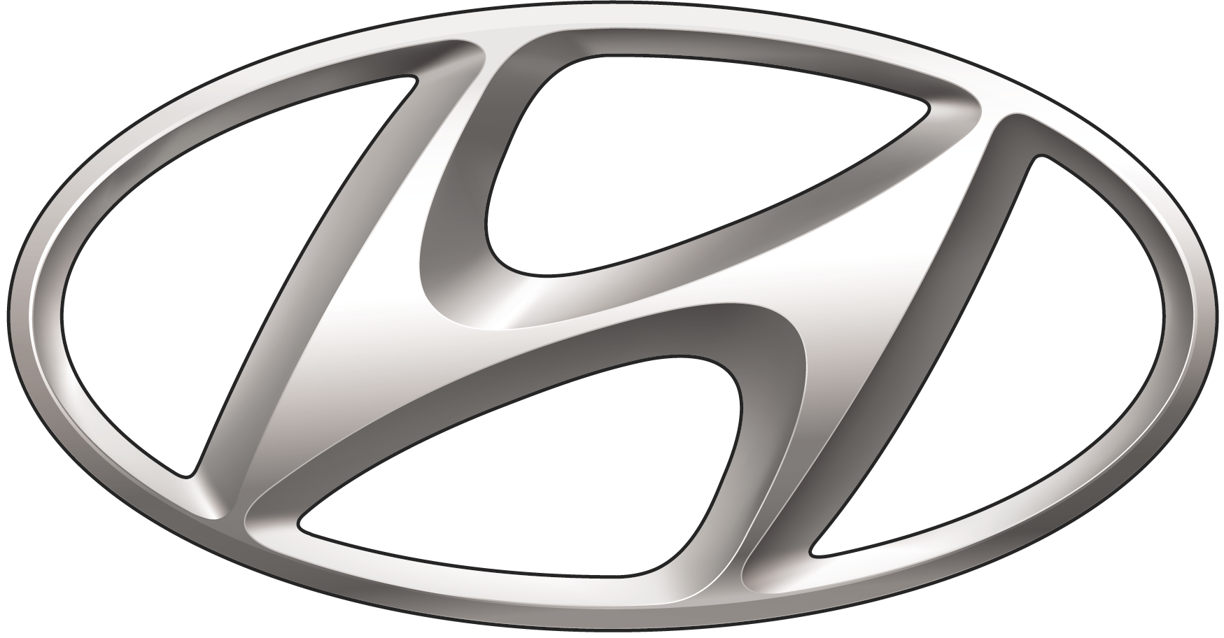 Hyundai Car Logo Png Brand Image - Hyundai, Transparent background PNG HD thumbnail
