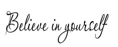 . Hdpng.com I Decided To Give It A Try Finally. I Was Worried If Nobody Will Read My Blog Etc. You Will Never Know If You Never Try, So Letu0027S See What Happens. Xox - I Believe In You, Transparent background PNG HD thumbnail