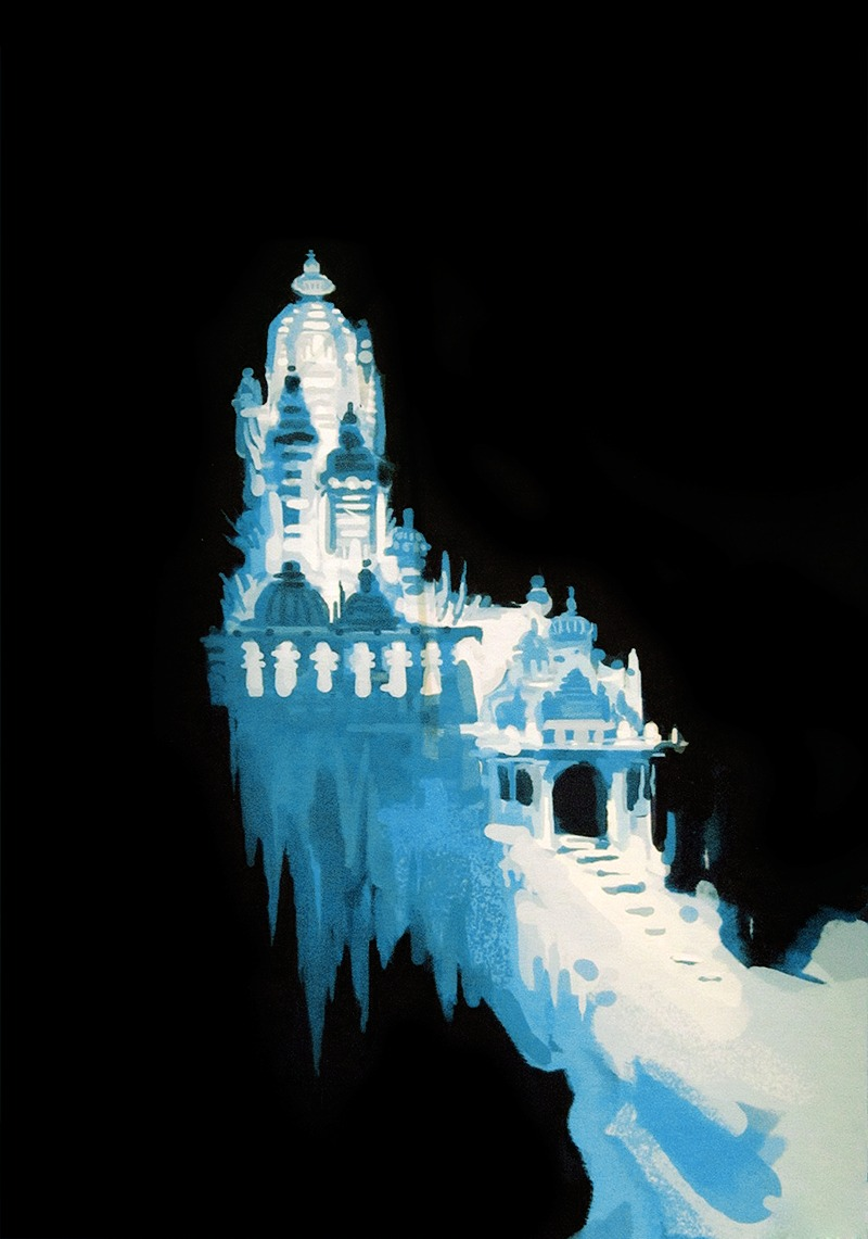 Elsau0027S Castle Artwork.png - Ice Castle, Transparent background PNG HD thumbnail