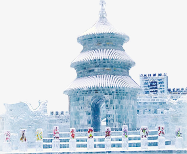 Snow Castle, Ice, Castle, Building Png Image And Clipart - Ice Castle, Transparent background PNG HD thumbnail