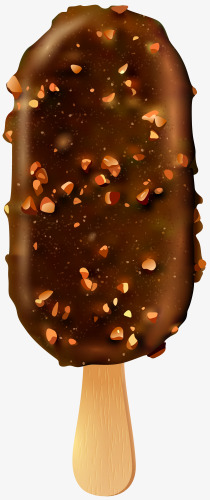 Chocolate Hazelnut Ice Cream Bars, Chocolate, Hazelnut, Coffee Png Image And Clipart - Ice Cream Bar, Transparent background PNG HD thumbnail