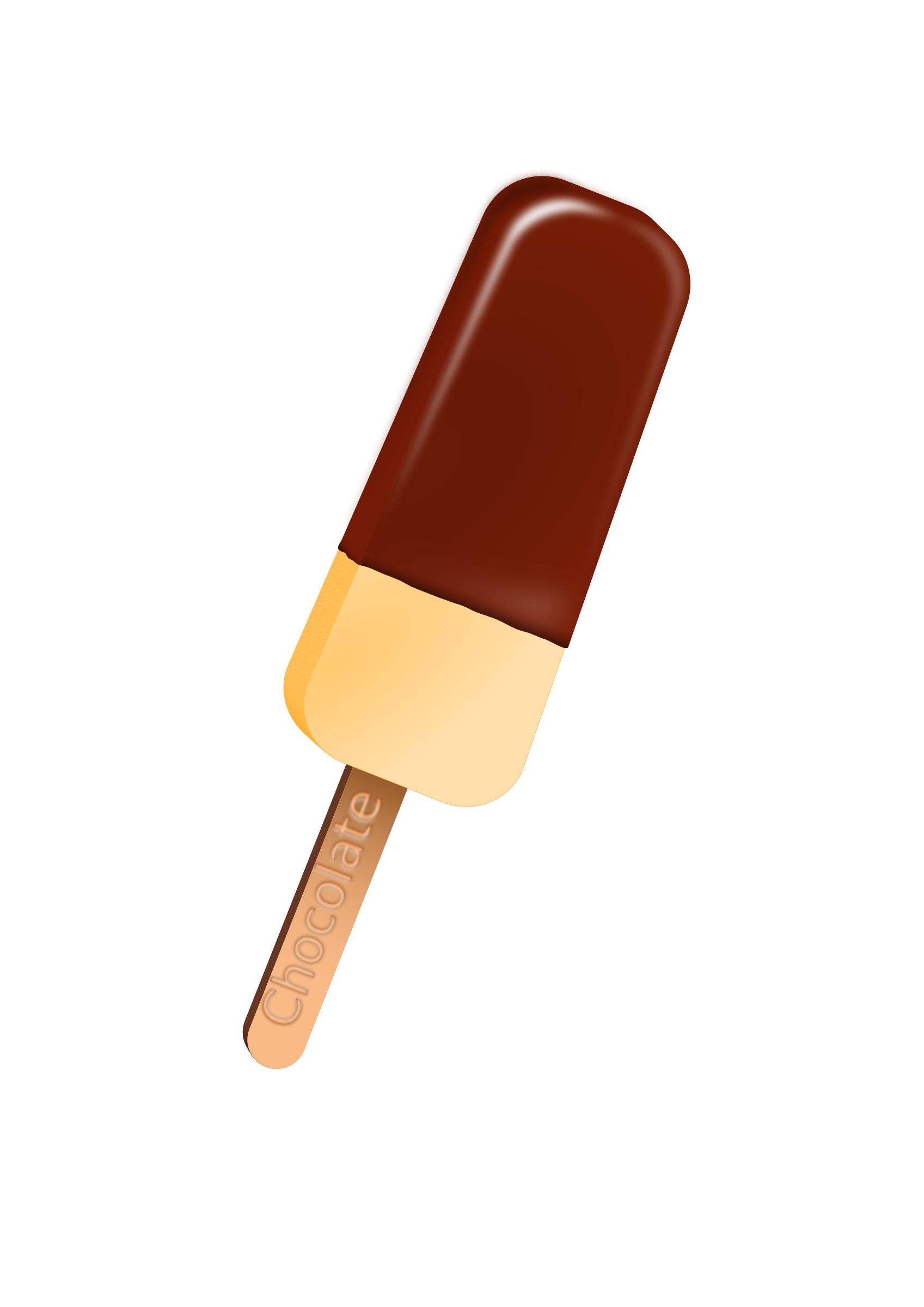 Chocolate Ice Cream Bar - Ice Cream Bar, Transparent background PNG HD thumbnail
