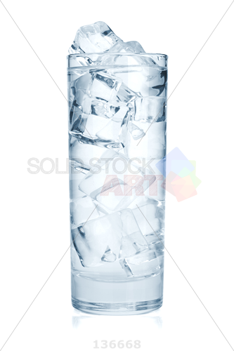 Stock Photo of Small glass fi