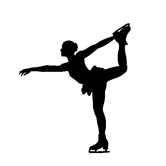 Figure Skating  Spiral Position. Working On This. I May Never Get My Leg - Ice Skate Image, Transparent background PNG HD thumbnail