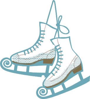 Ice Skating In Memorial Park - Ice Skate Image, Transparent background PNG HD thumbnail