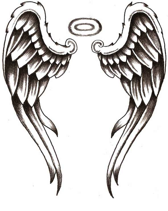 Image   Angel Wings Tattoo.png | Venturiantale Wiki | Fandom Powered By Wikia - Wings Tattoos, Transparent background PNG HD thumbnail