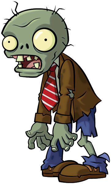 Image   Regular Zombie.png | Plants Vs. Zombies Wiki | Fandom Powered By Wikia - Zombie, Transparent background PNG HD thumbnail