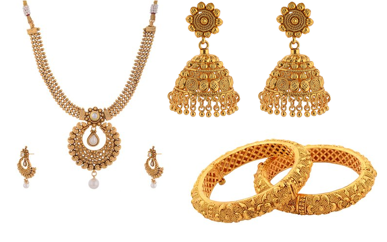 Affordable One Gram Gold Jewellery In India - Imitation Jewellery, Transparent background PNG HD thumbnail