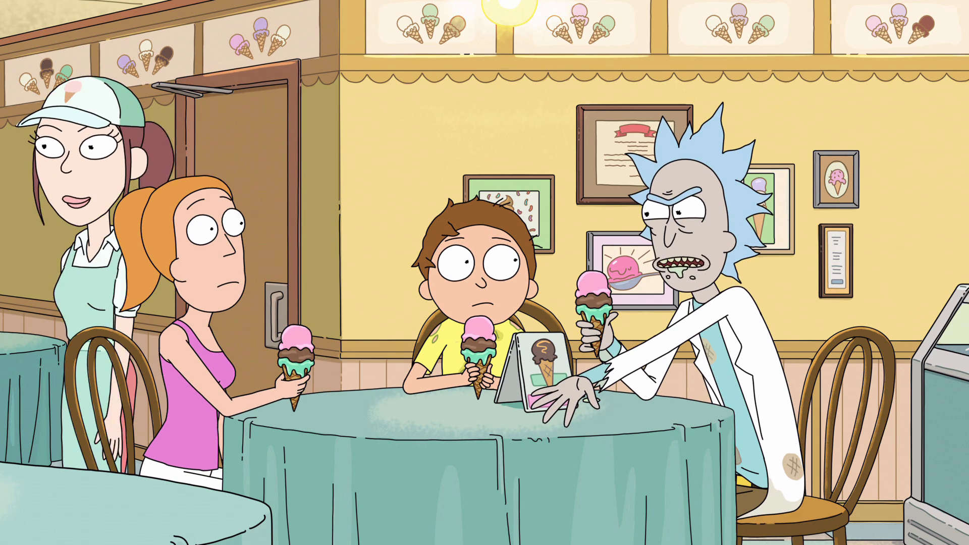 S2E6 Rick Blames Summer Immediately.png - Immediately, Transparent background PNG HD thumbnail